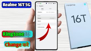 How to set ringtone in Realme 16T, Realme 16T ringtone change screenshot 5
