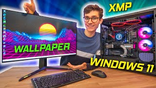 how i setup my personal gaming pc after building! 💪