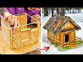 DIY MINIATURE HOUSE || Amazing Miniature Hacks And Crafts