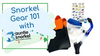 Snorkel Gear 101 with Auntie Snorkel
