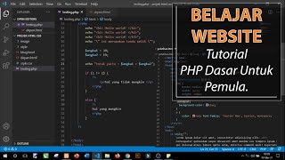 #4 BELAJAR WEBSITE  - Kenalan Dengan PHP