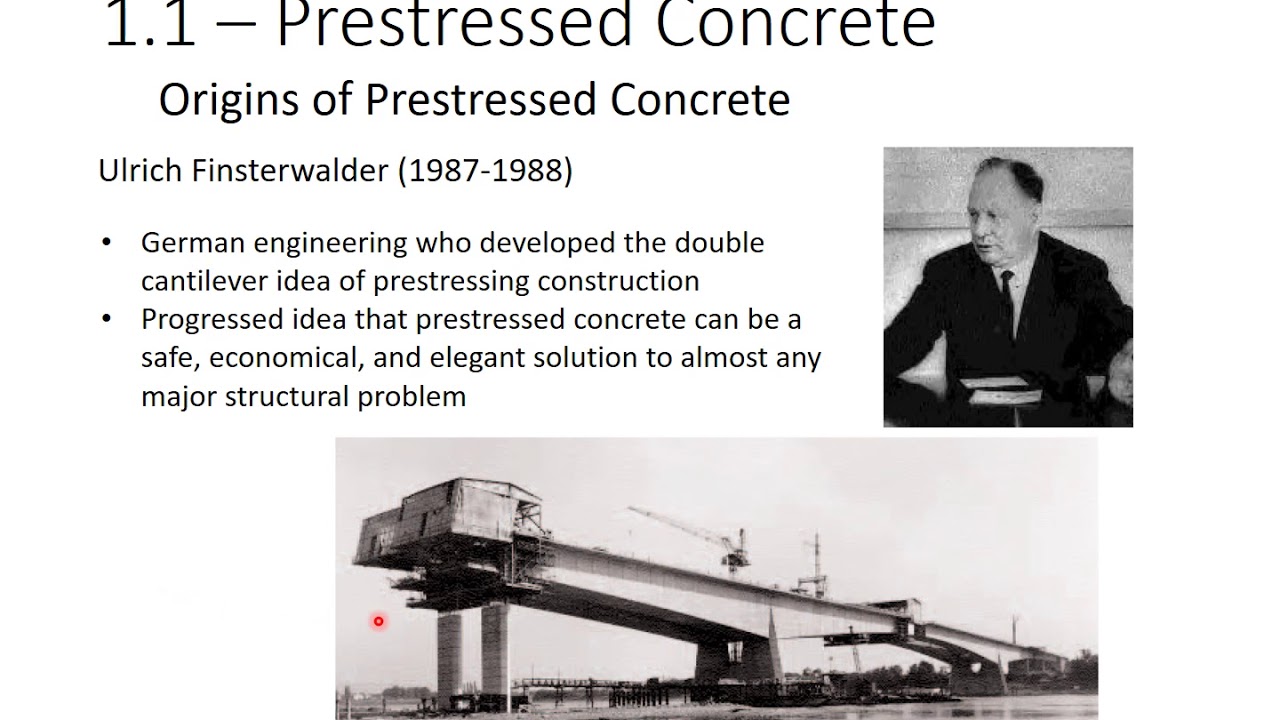 Prestressed Concrete Design - 1 - Introduction - YouTube