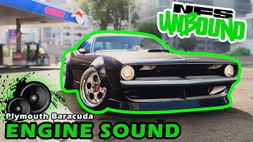 NFS Unbound Plymouth Barracuda Beautiful Sounds
