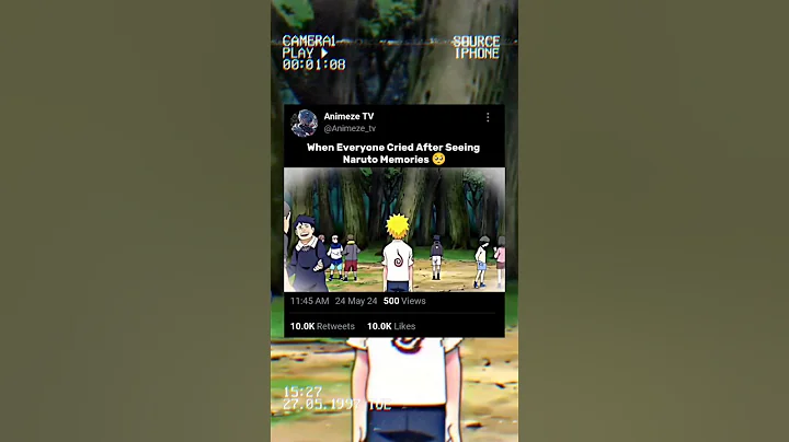 When Everyone Cried After Seeing Naruto Memories || #naruto #shorts