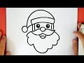 COMO DIBUJAR A PAPA NOEL