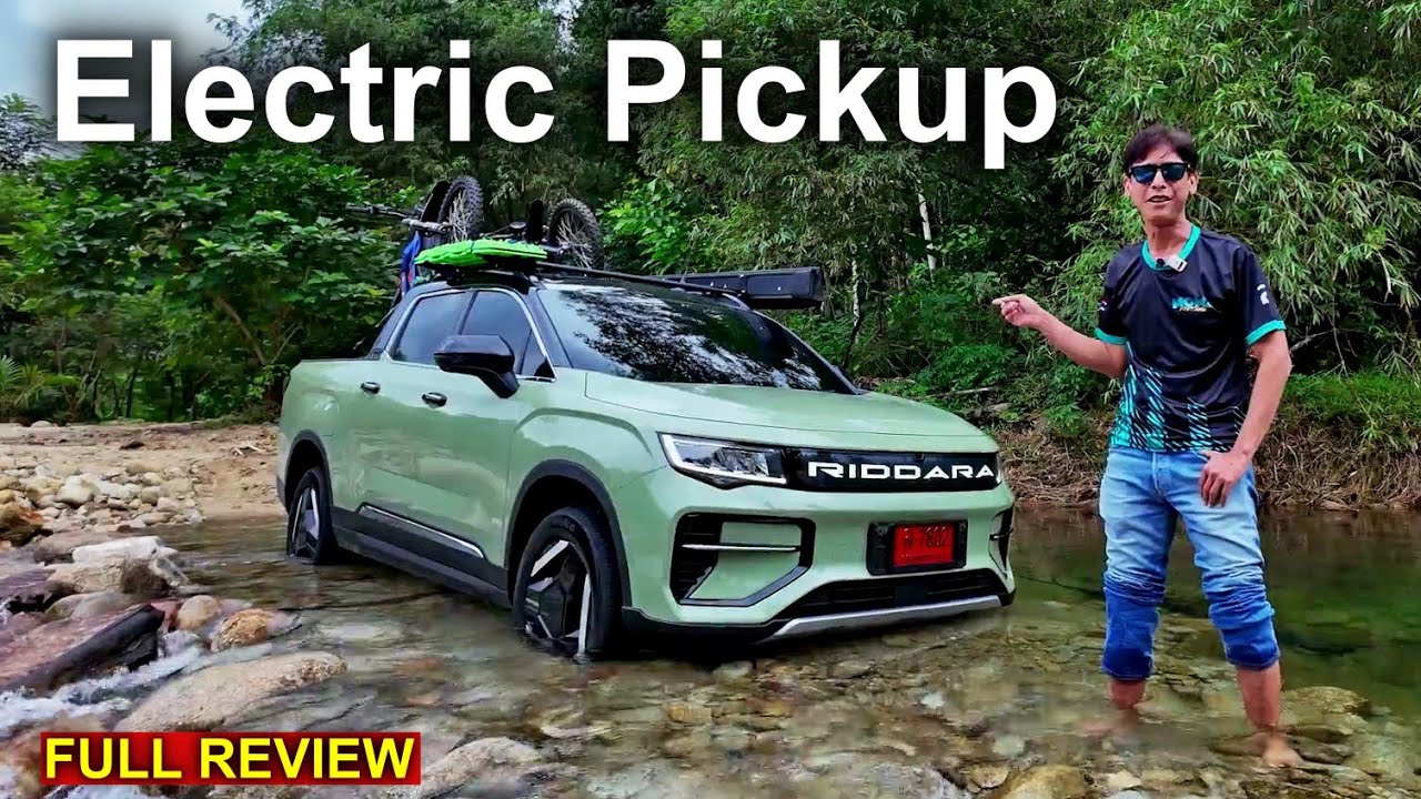 Riddara RD6 Electric 4WD Pickup Truck Review - YouTube