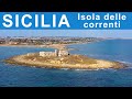 Isola delle Correnti Portopalo di Capo Passero Sicilia 4K drone