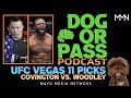 UFC Vegas 11 Picks and MMA Predictions — Covington vs Woodley Picks & DraftKings Fight Previews