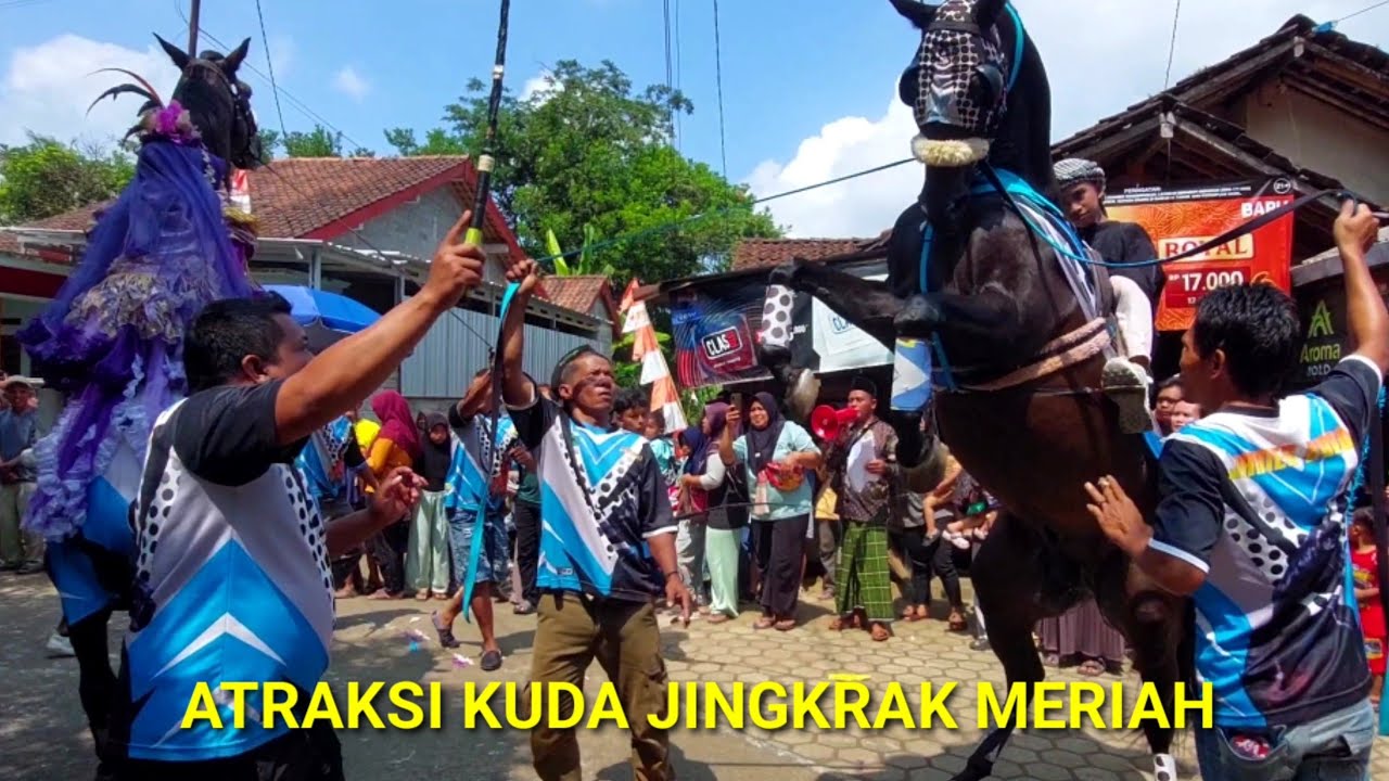 Meriah Atraksi Kuda Jingkrak || Arak arakan Desa Sendangsari Bener Purworejo