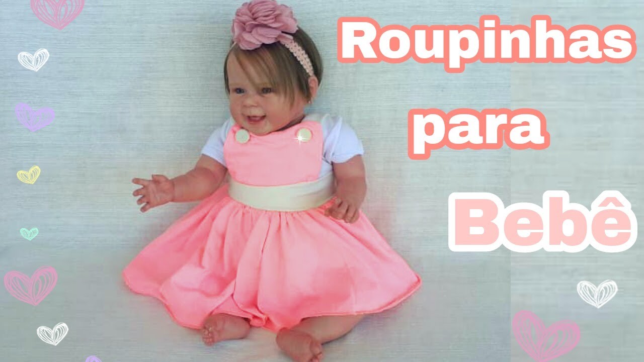 DIY - Roupa + Molde para Bebê Reborn e outras bonecas - Risoleta 