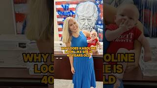 No wonder karoline look like she is 40 years old -1#shorts#youtubeshorts#karolineleavitt#celebrity