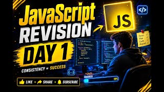 javascript revision day 1 with saringan 👇