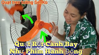 Quạt rớt cánh bay như phim hành động - xử lý quạt tuột khóa cánh | sửa quạt điện tại nhà