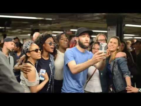 CRAZY DRUMMER IN NEW YORK CITY!