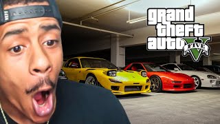 Pulling Up To GTA 5 Car Meets
