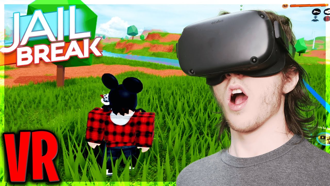 Playing Jailbreak In Vr Roblox Vr Youtube - roblox turn off vr