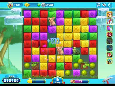 Pet Rescue Saga, Pet Island, 28th August 2017, level 5 😈 ►TOBIAS DEAMON◄