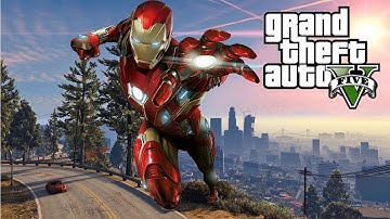 GTA V Iron Man Mod Gameplay With Installation
