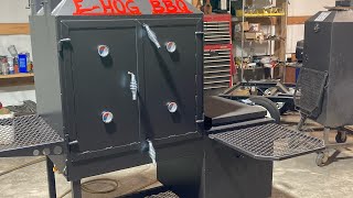 Cabinet smoker and finishing another smoker