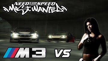 Need For Speed: Most Wanted - BMW M3 GTR VS Mazda RX-8 | Izzy (Blacklist #12)