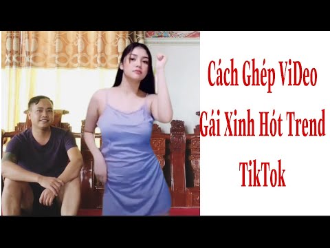 hình ảnh cách ghép ảnh vào video trên tiktok
