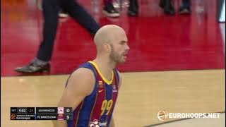 Olympiacos Piraeus - FC Barcelona 74-76: Nick Calathes (12 points, 7 assists)