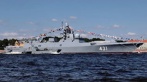 Фрегат проекта 22350 - «Адмирал Горшков». Самый современный фрегат России.