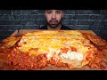 ASMR EATING MY SISTER S FAMOUS LASAGNA MUKBANG 