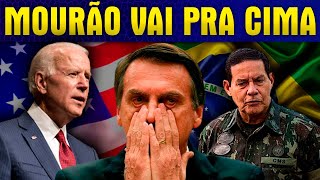 MOURÃO WAVES TO BIDEN AGAIN!! B0LSONARO IS ANGRY!!