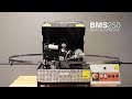 Bms250 bandsaw blade sharpener in action  woodmizer