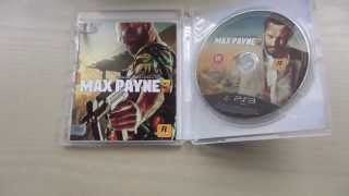 Unboxing [Max Payne 3] Pegi18 | PS3 | german/deutsch | HD(1080p)