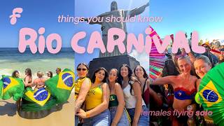everything you need to know about RIO CARNIVAL in Brazil | females flying solo