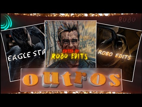 Advanced OUTROS Pack 🔥 | Alight Motion (+Preset)