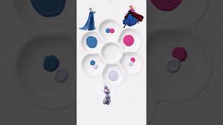 Color Mixing: Frozen 3 #colormixing #colors #arttutorial #frozen
