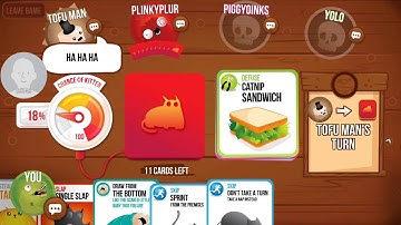 Exploding Kittens gameplay for Android
