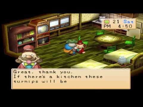 Harvest Moon Back To Nature Boy Delivering Turnips Youtube Harvest Moon Back To Nature Boy Delivering Turnips Youtube