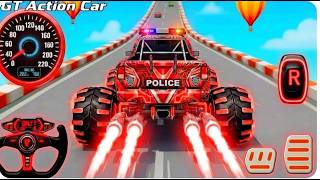 Mega Ramp Monster Car Racing 3D - Extreme Car Stunts -Android Gamepla #MegaRamp #3DGames #CarRacing screenshot 3