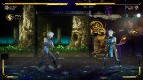 MK11 Frost fancy custom combo (DD3/Bomb)