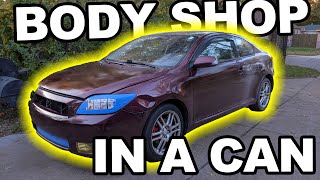 Painting my $800 Scion with SPRAY PAINT! (Pt 1)