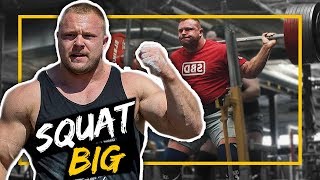 How To Squat Over 800lbs [ft. Strongman Jimmy Paquet]