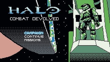 Halo: Combat Devolved - GBC Homebrew
