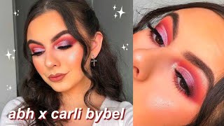 ABH X CARLI BYBEL PALETTE TUTORIAL! | first glam of 2020!