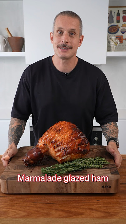 Marmalade Glazed Ham 🍖