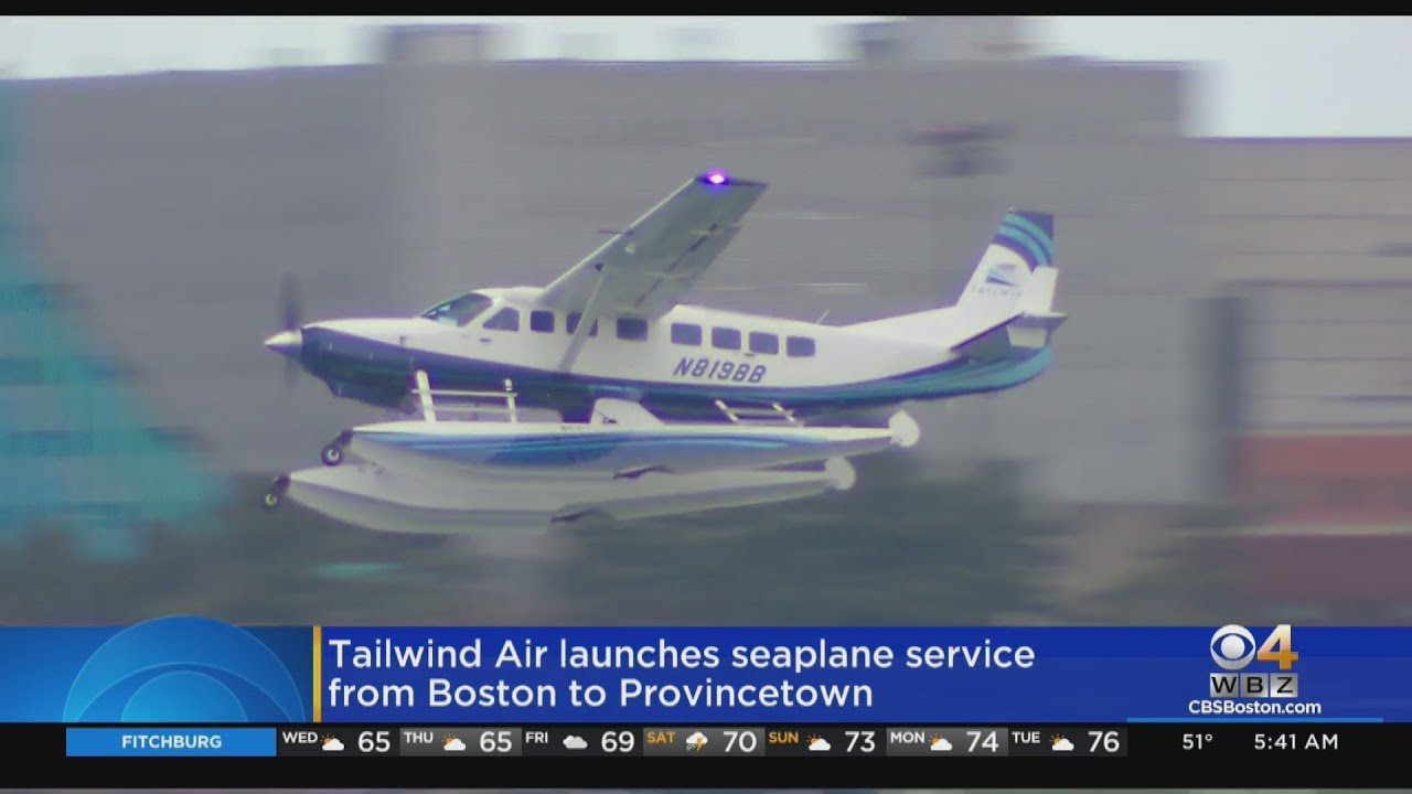 Tailwind Air launches seaplane service from Boston to Provincetown