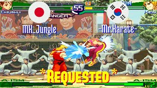 FT3 @sfa3: MK_Jungle (JP) vs -Mr.Karate- (KR) [Street Fighter Alpha 3 Fightcade] Aug 16