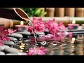 Relaxing Sleep Music 🌿Bamboo Water Fountain &amp; Nature Sounds, Soothing Spa Piano Music, Stress Relief