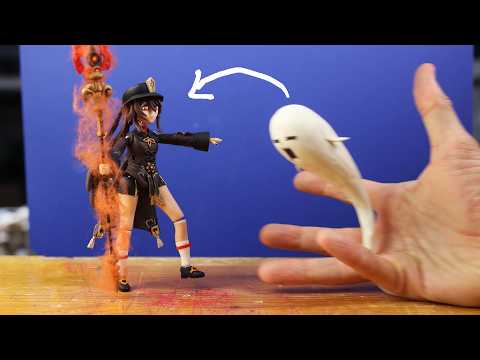 I made HU TAO from Genshin Impact as CLAYMATION