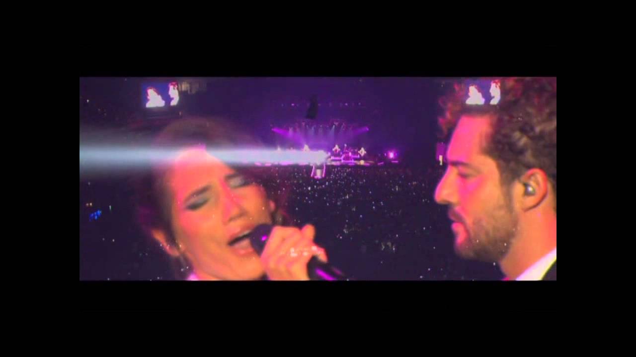 DAVID BISBAL & INDIA MARTINEZ OLVIDE RESPIRAR / Live Madrid 2014