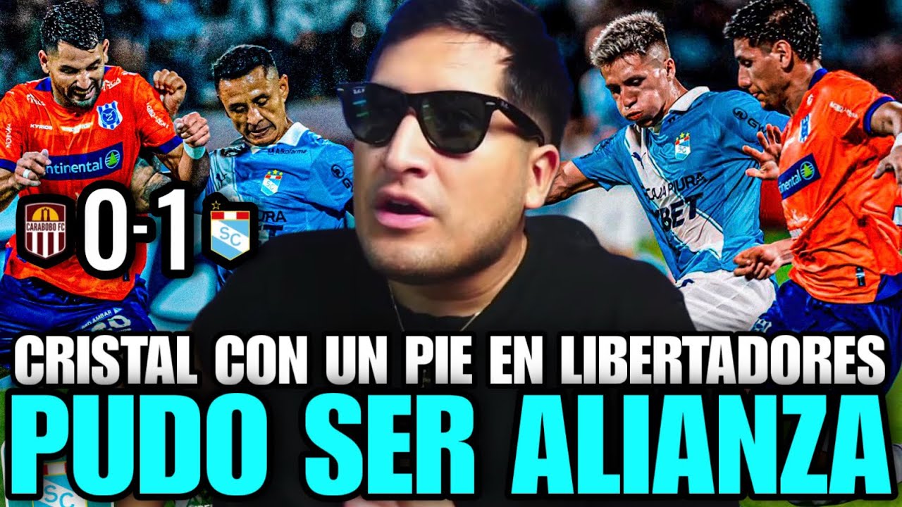 SPORTING CRISTAL ESTÁ EN LIBERTADORES 💥 LE GANARON A CARABOBO EN VENEZUELA Y  ASEGURA CLASIFICACIÓN🔥