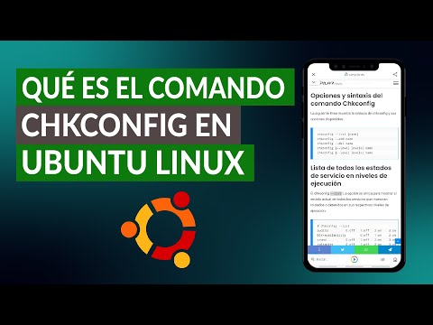 ¿Qué es y Para qué Sirve el Comando Chkconfig en Ubuntu Linux?